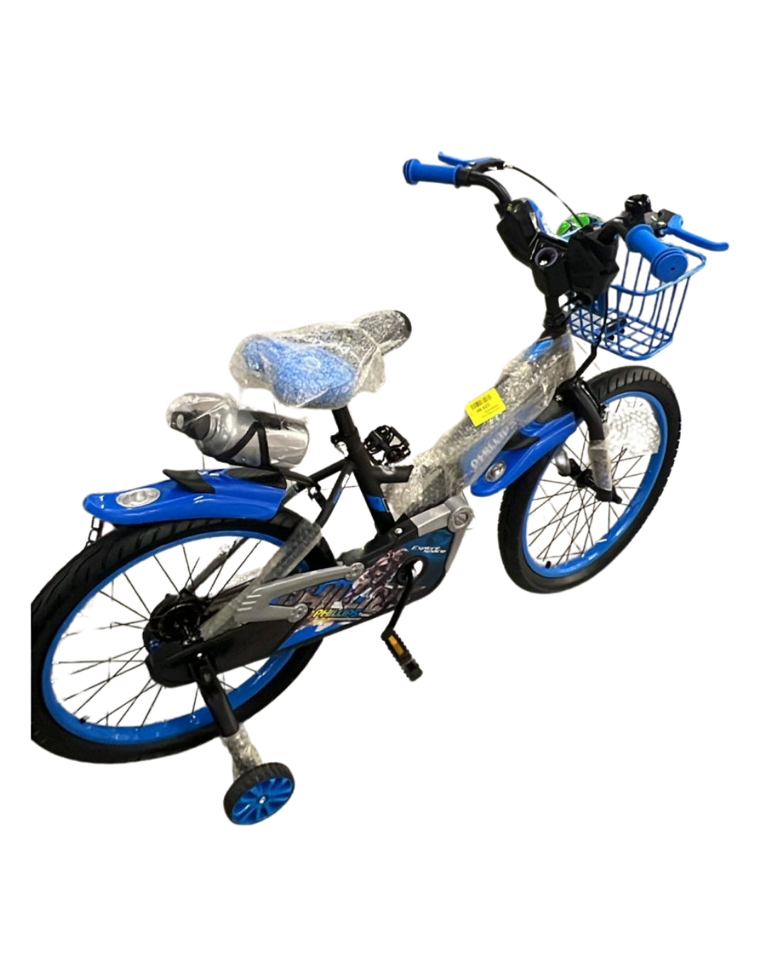 20-Inch Blue Bicycle