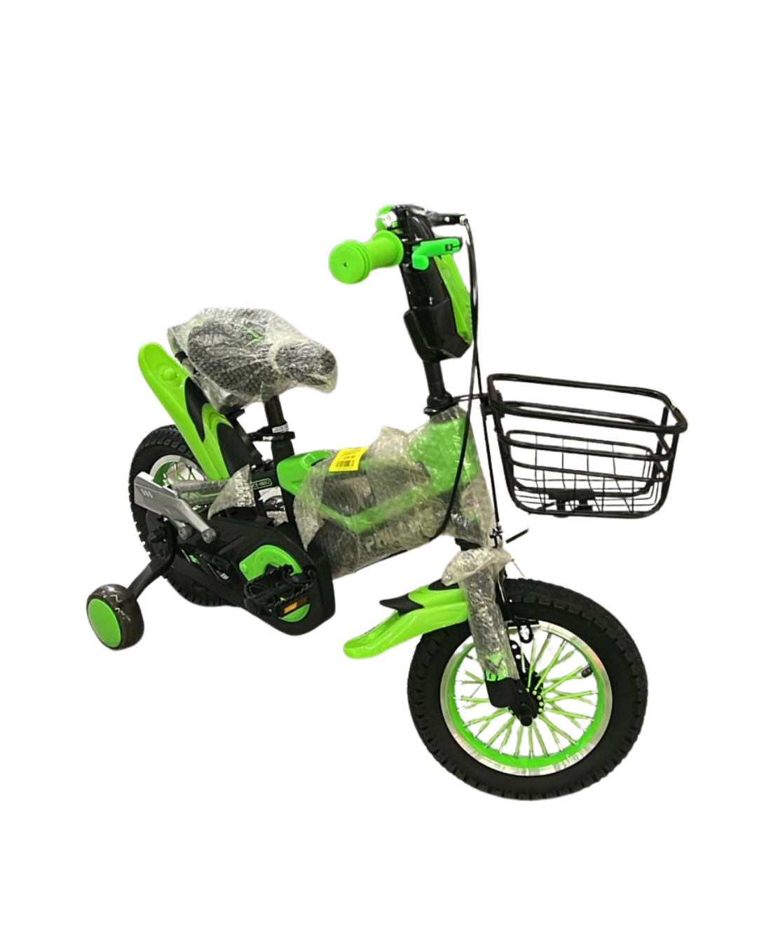12-Inch Green Kids Bicycle