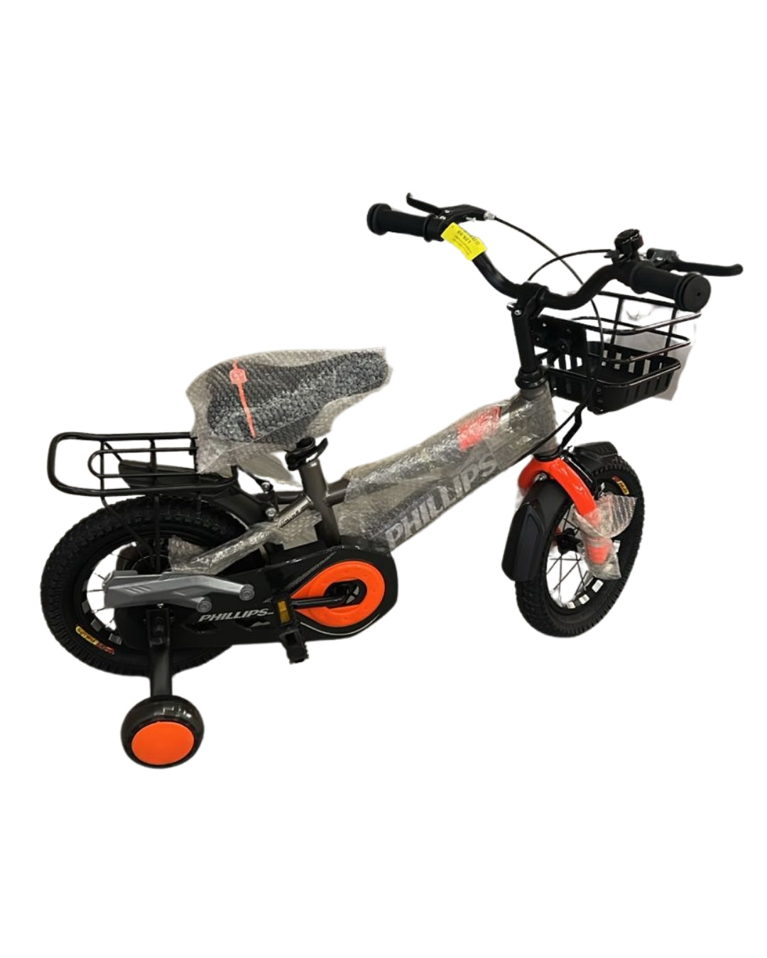 12-Inch Grey Kids Bicycle