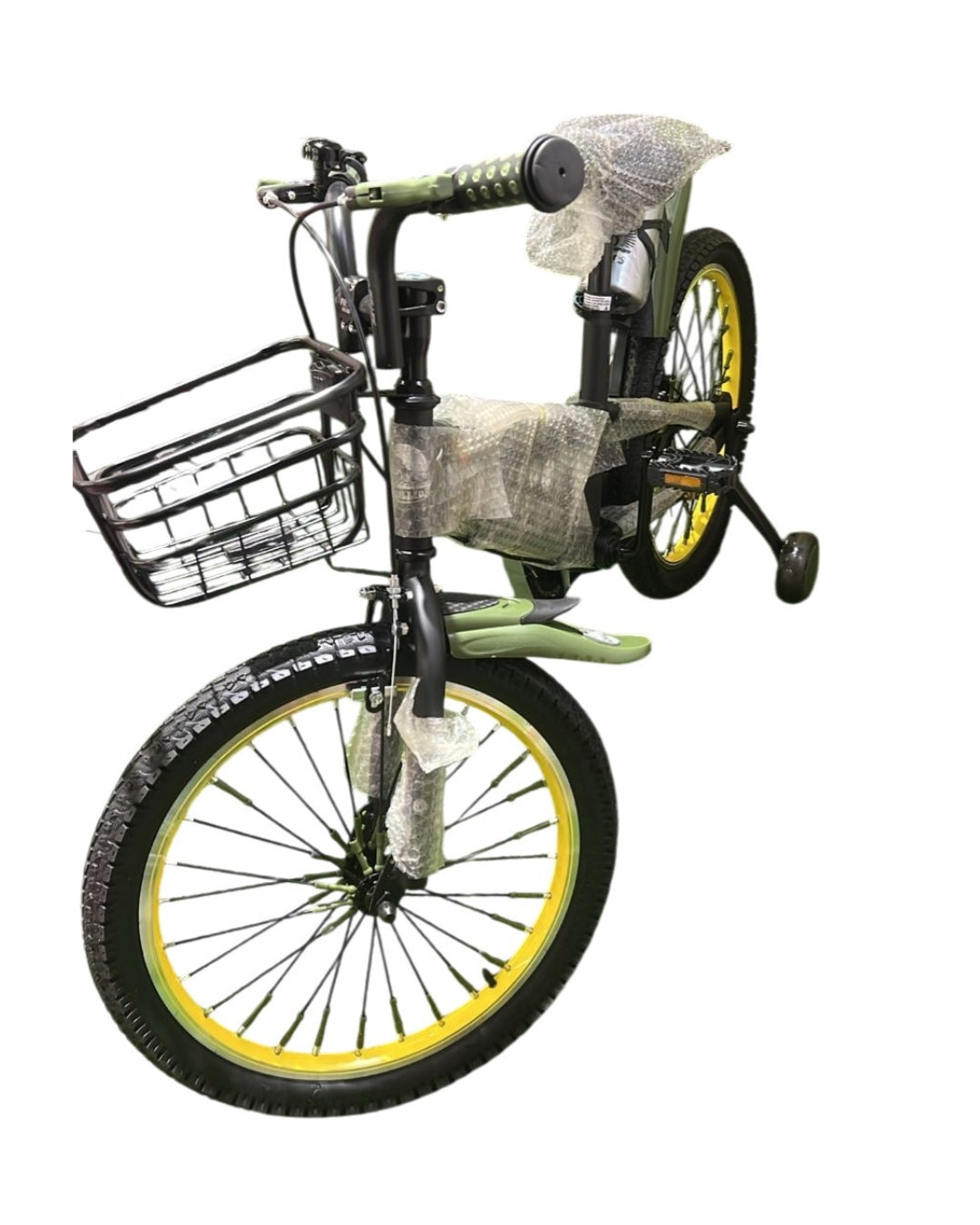 20-Inch Army Green Bicycle