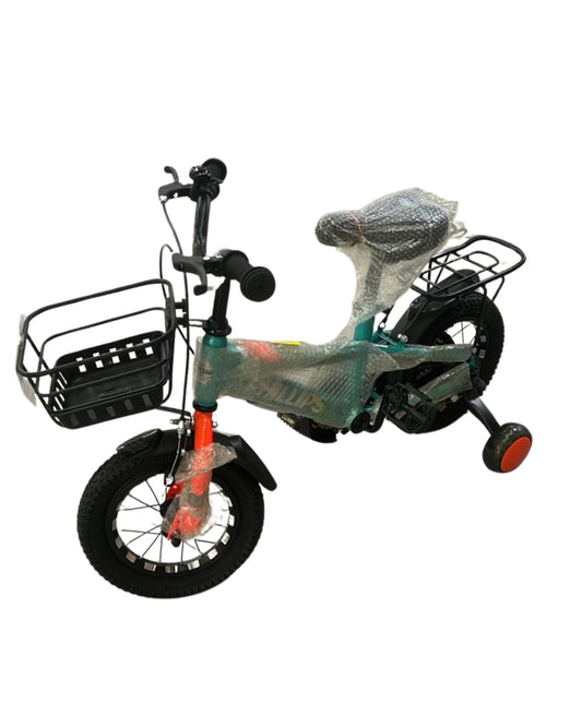 12-Inch Dark Green Bicycle