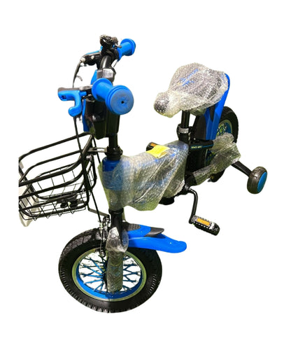 12-Inch Blue Bicycle