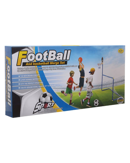 Soccer Goal & Football Ball Bundle