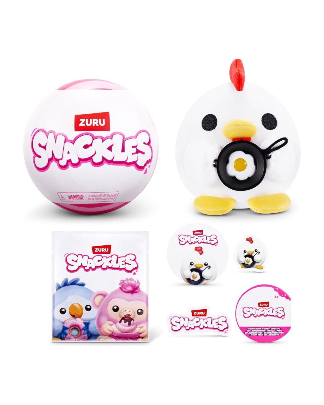 Snackles Collectible Plush