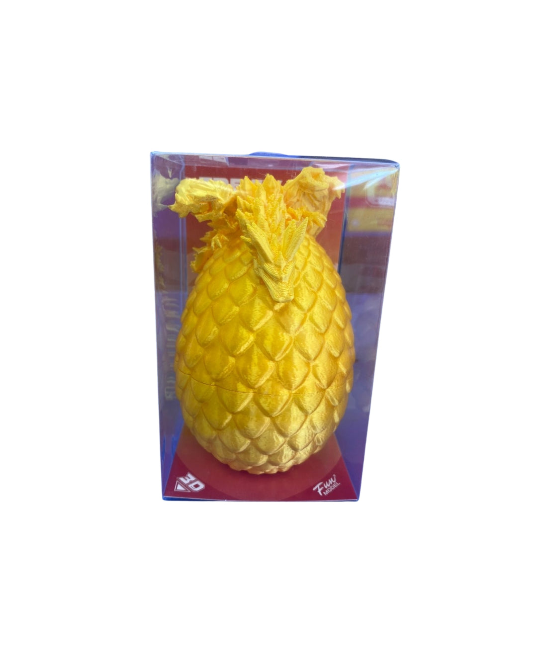 Dragon Egg with Articulated Crystal Dragon (Assorted)
