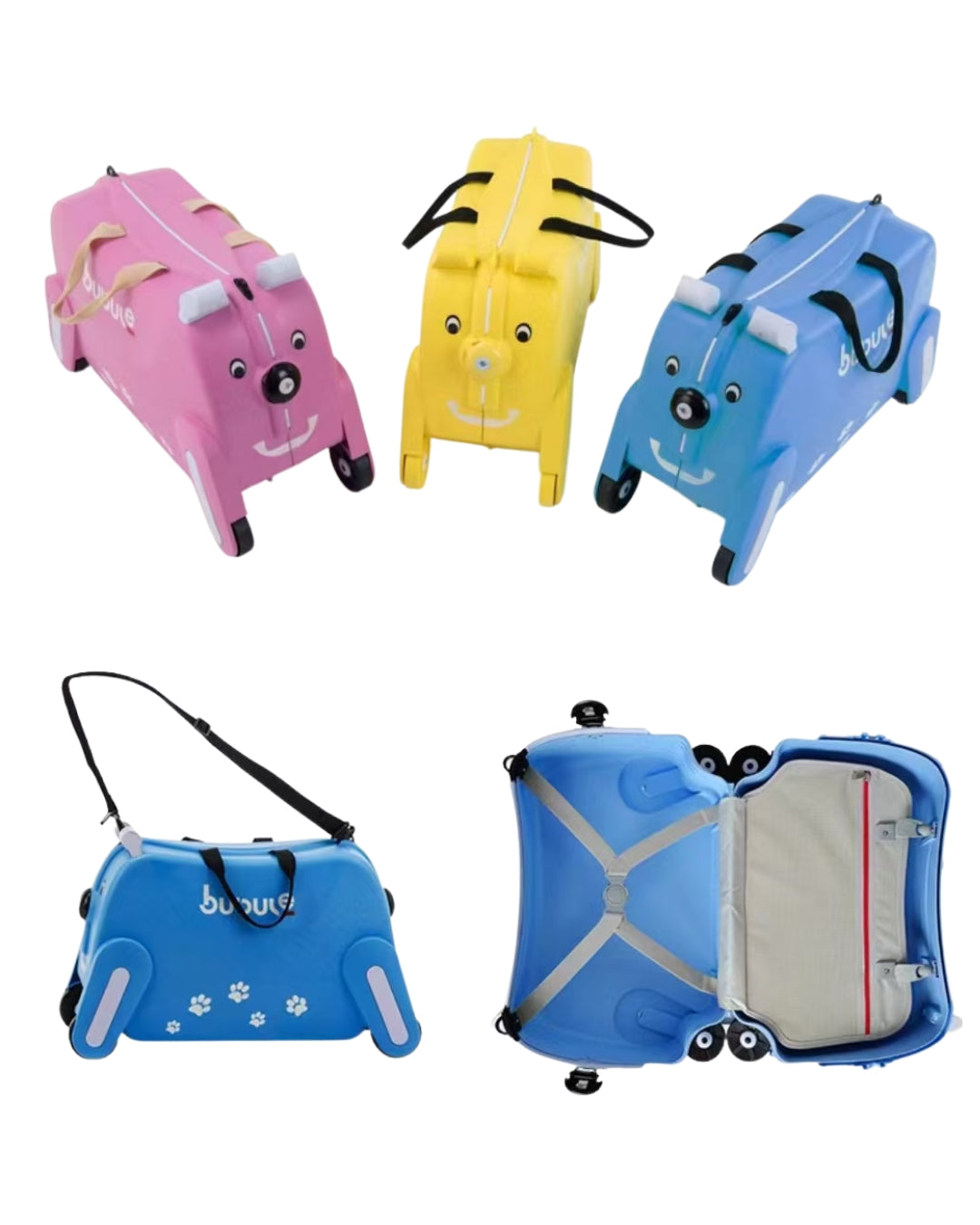 Dog Trolley Suitcase (Assorted)