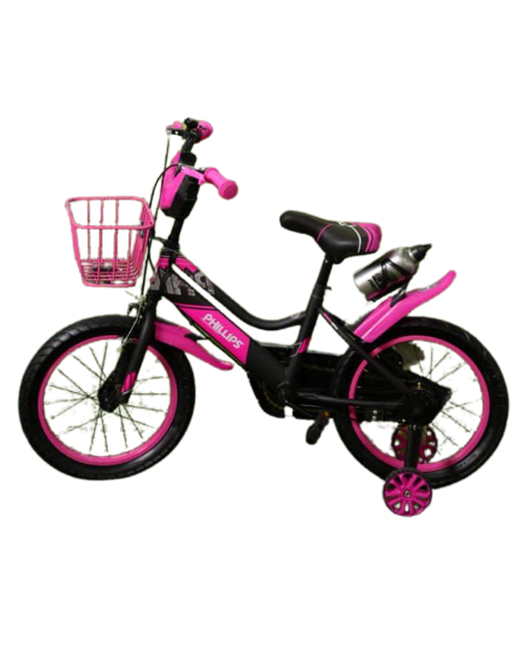 20 Inch Fuchsia & Black Bike