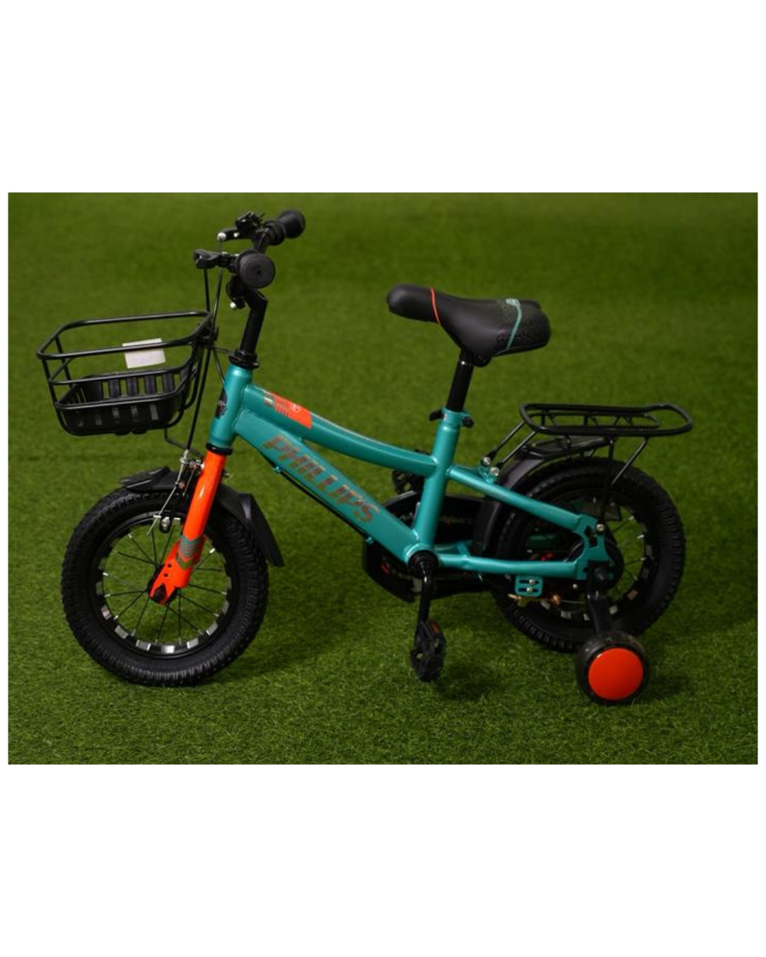 12-Inch Dark Green Bicycle