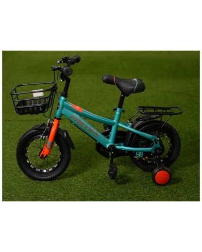 12-Inch Dark Green Bicycle