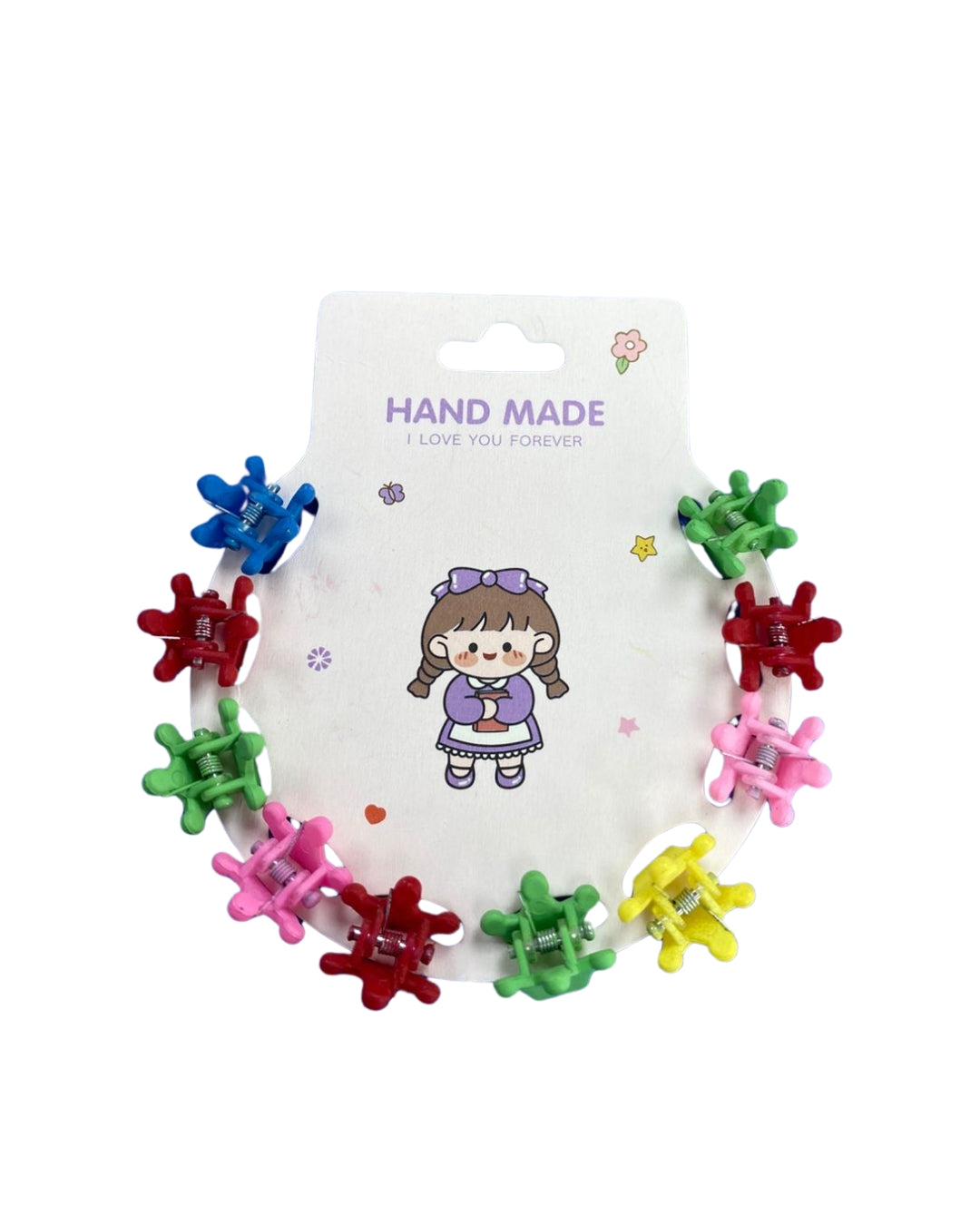 Mini Hair Claw Clips Set