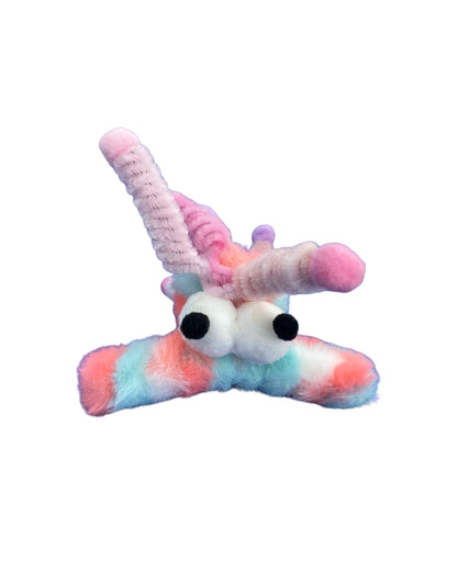 Plush Cartoon Hair Claw Clip