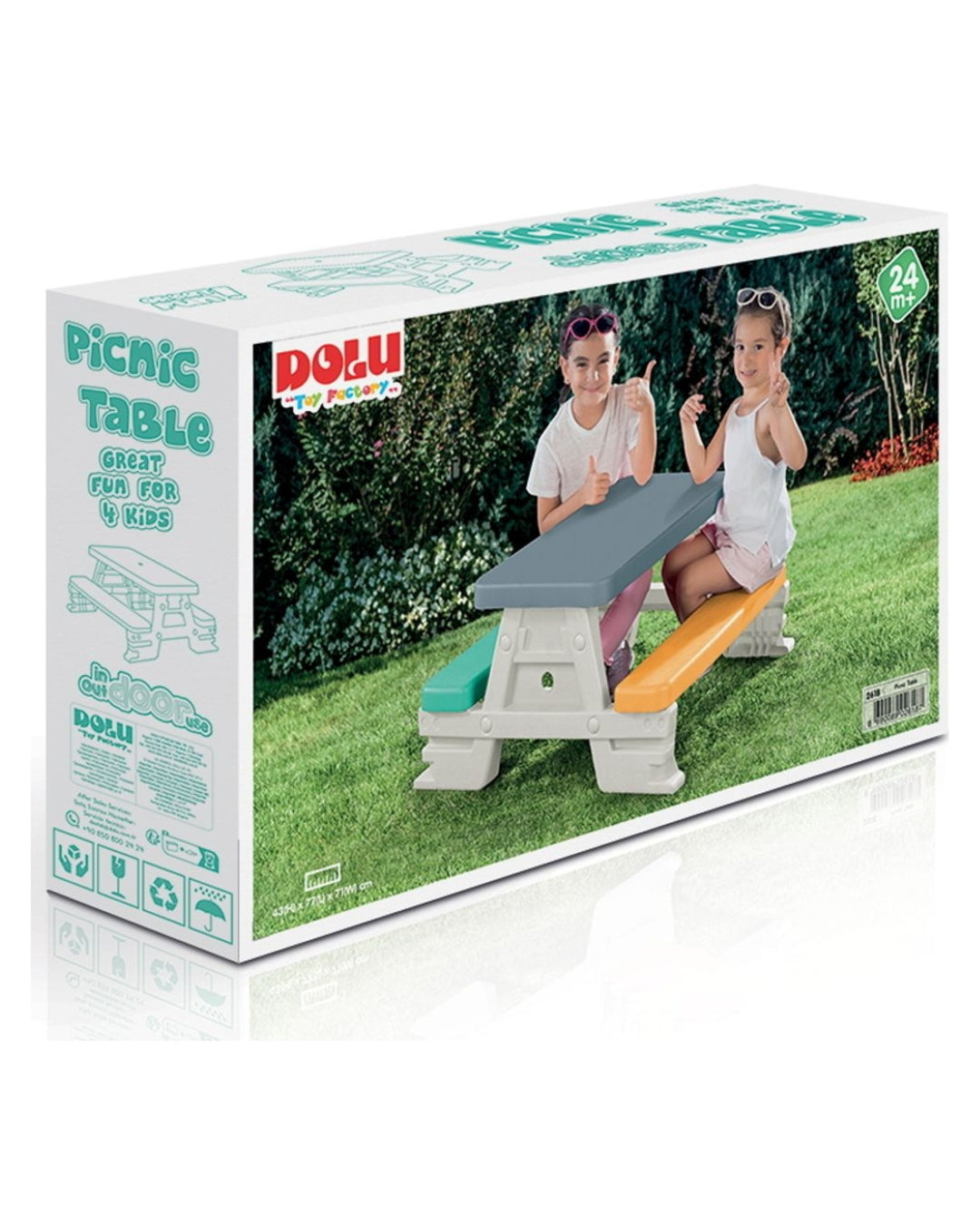 Kids Picnic Table for 4