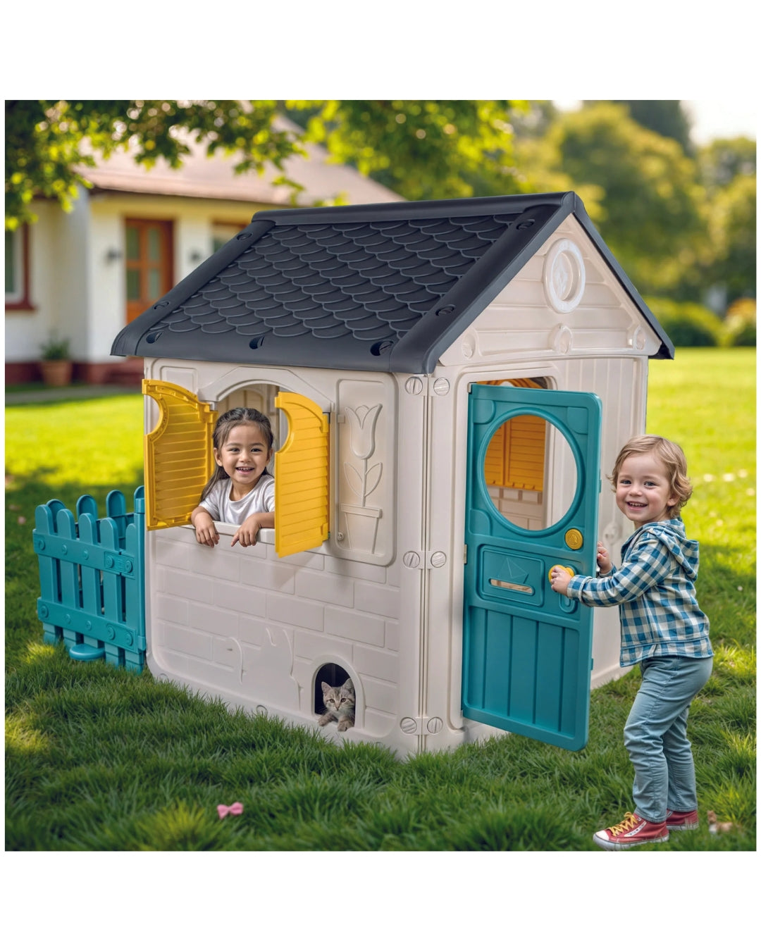 Dolu My First House with Fence