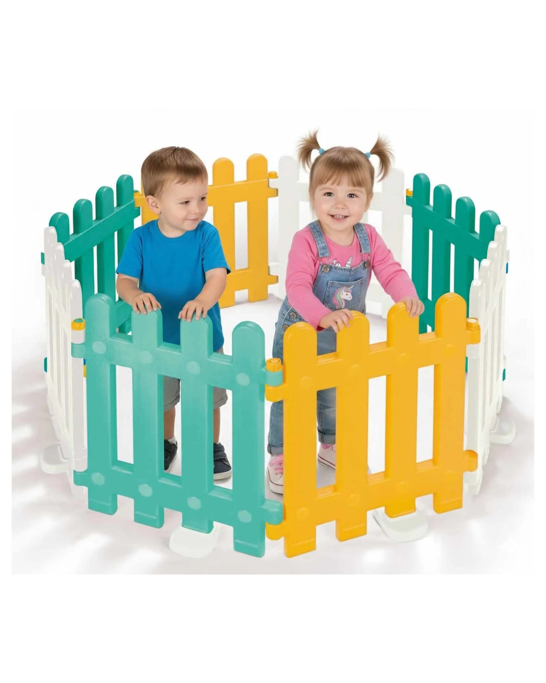 8-Piece Kids Play Fence