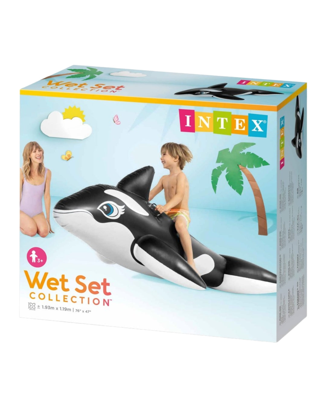 Intex Whale Inflatable 188×122 cm