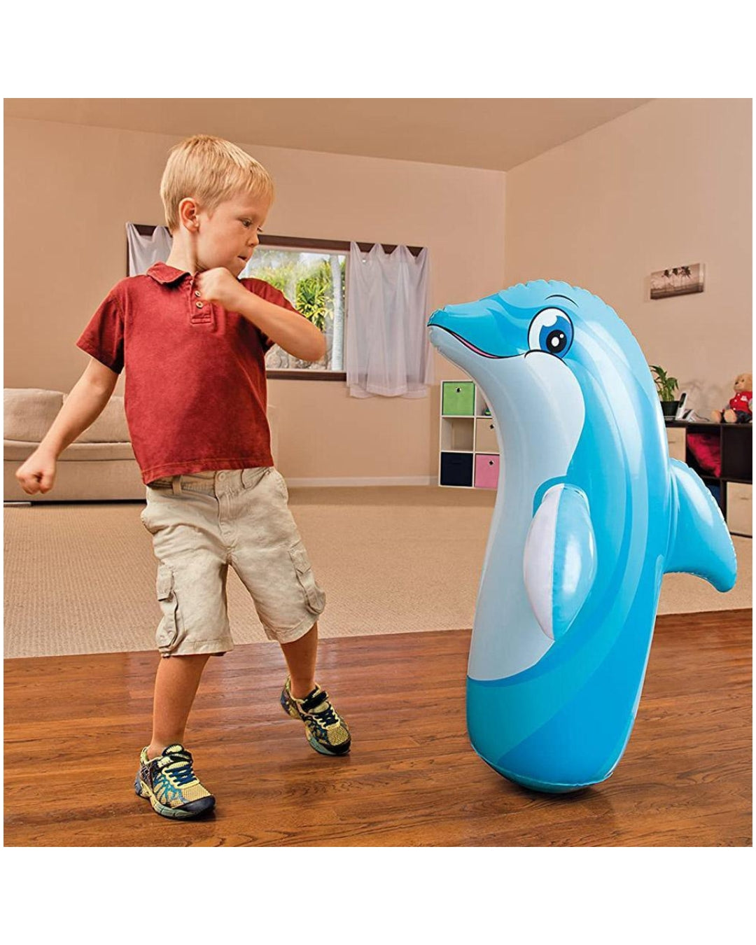 3D Bop Bag Inflatable Punching Toy (Assorted)