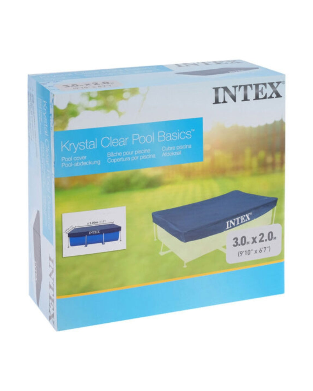 3m × 2m Intex Rectangular Pool Cover