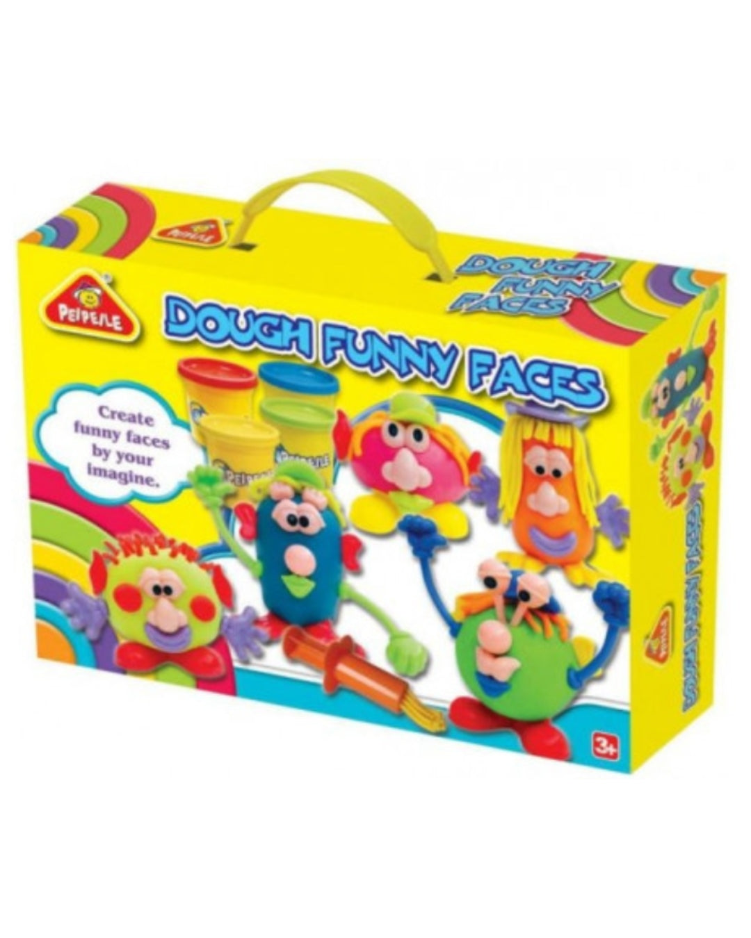 Dough Funny Faces Modeling Set