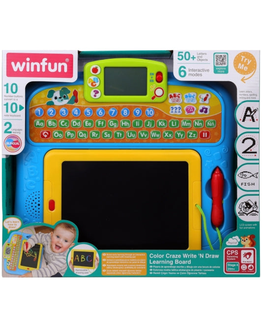 Color Craze Write ‘N Draw Learning Board