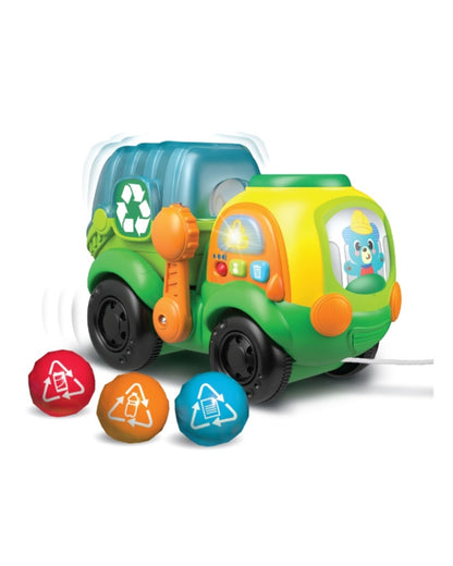 Go Green Pull-Along Recycle Truck