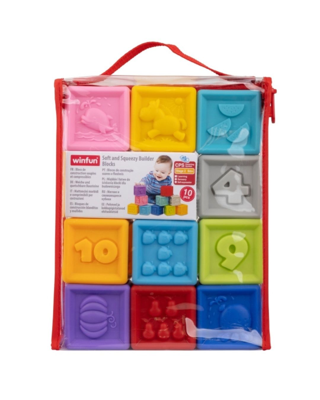 Soft and Squeezy Builder Blocks