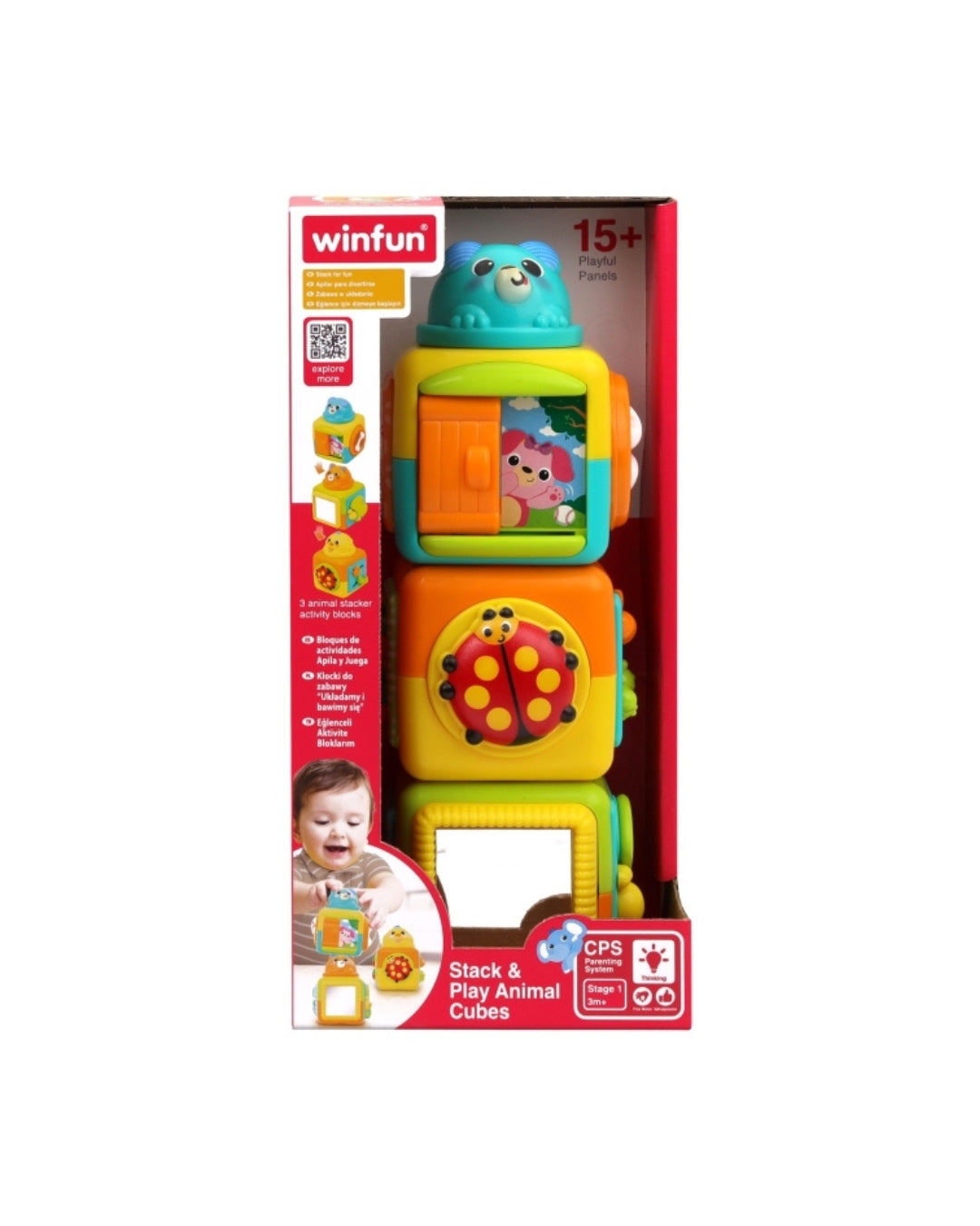 Stack & Play Animal Cubes