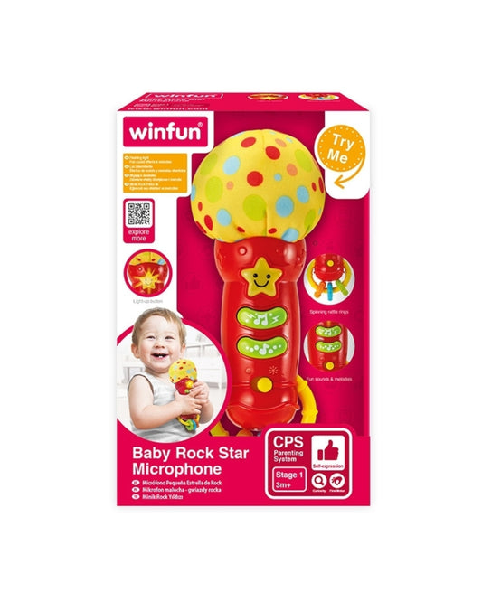 Baby Rock Star Light-Up Microphone