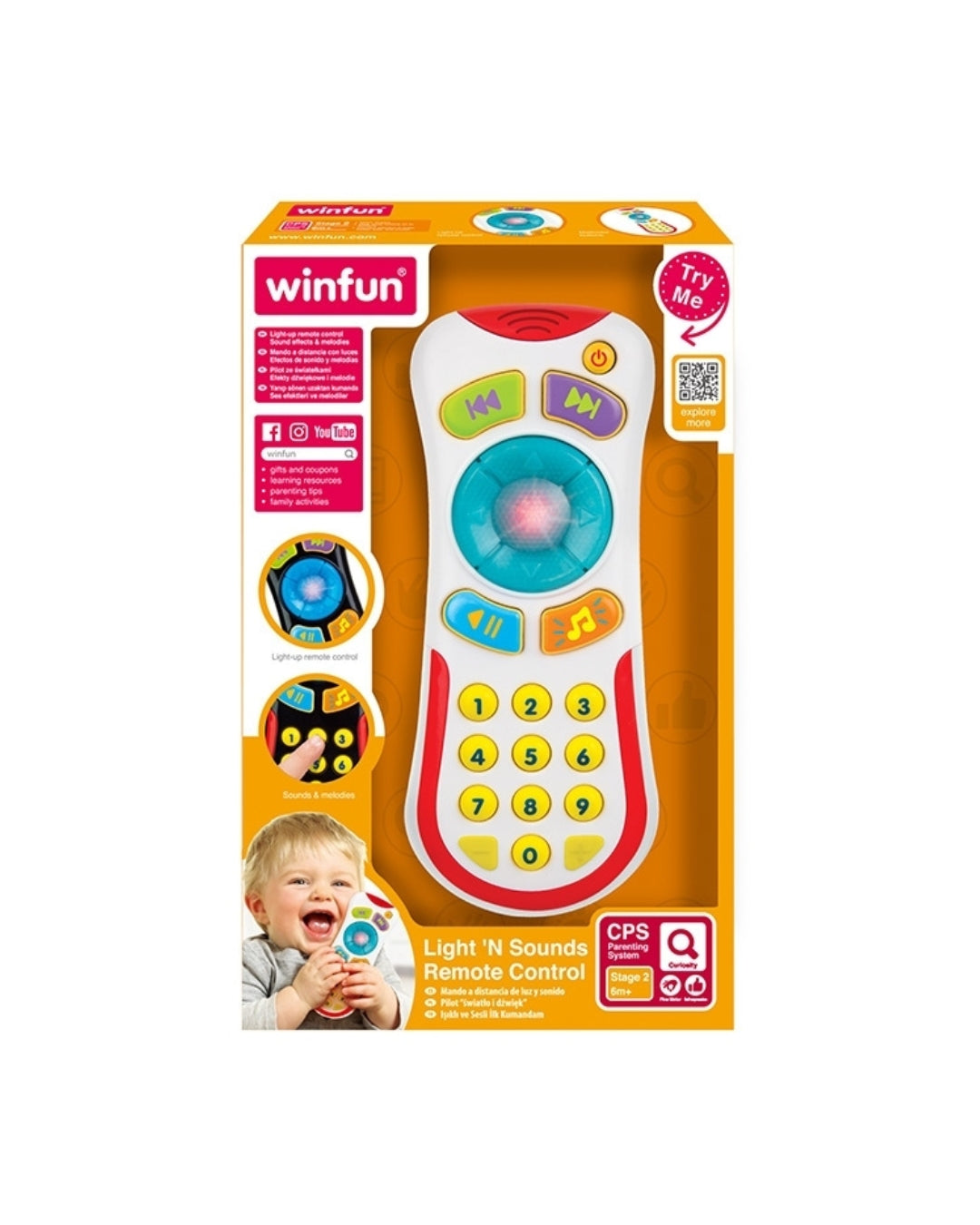 Light 'N Sounds Baby Remote Control Toy