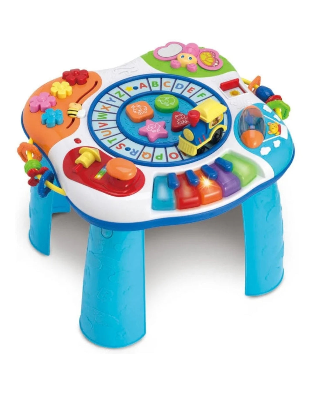 Letter Train & Piano Activity Table