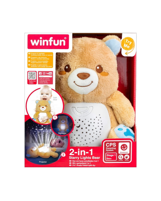 2-in-1 Starry Lights Bear