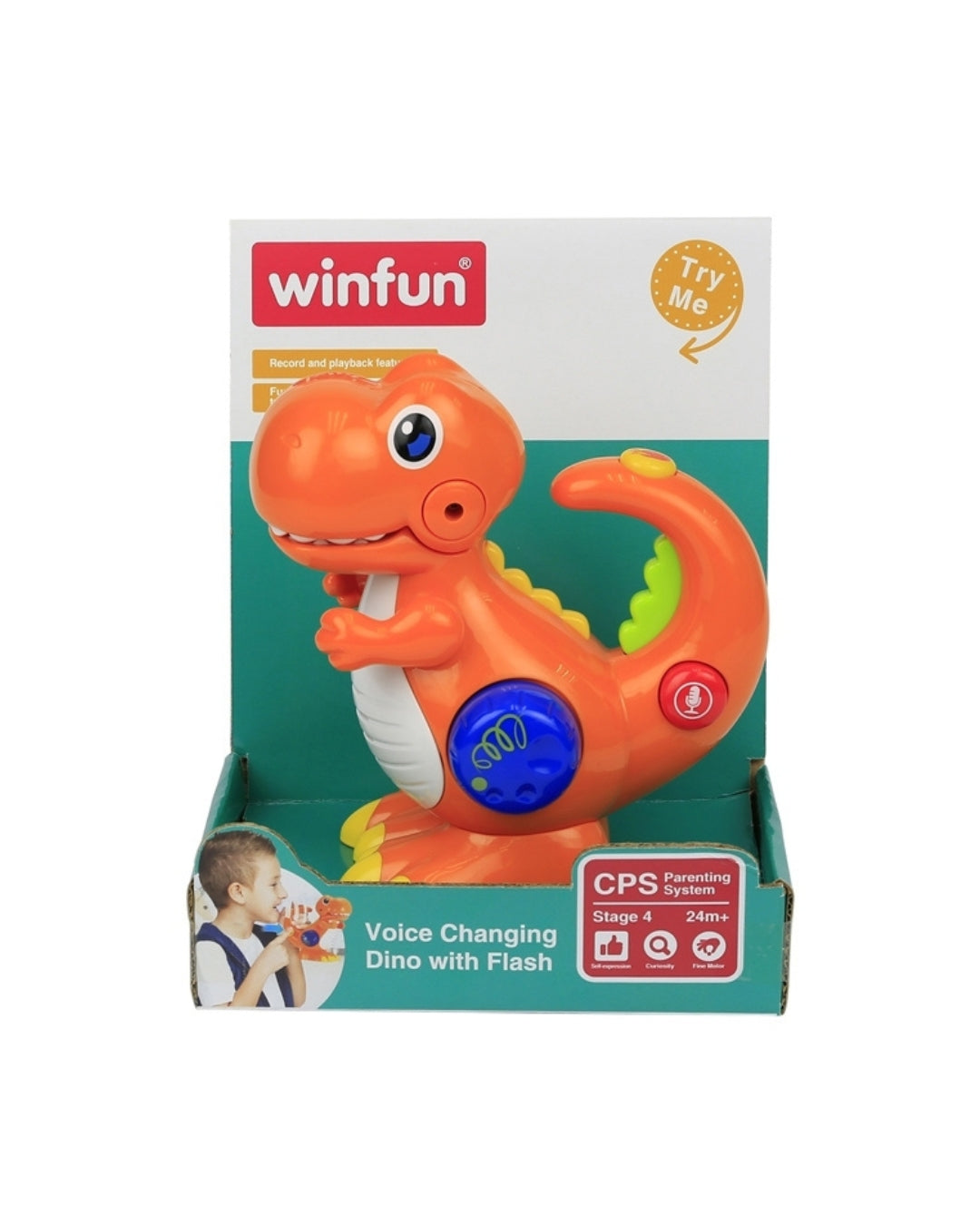 Voice-Changing Dino Toy