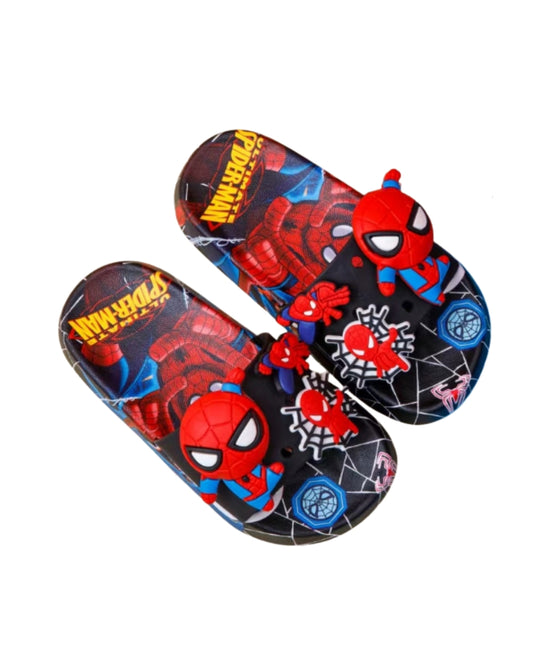 Spider-Man Kids Slippers – Sizes 26–30