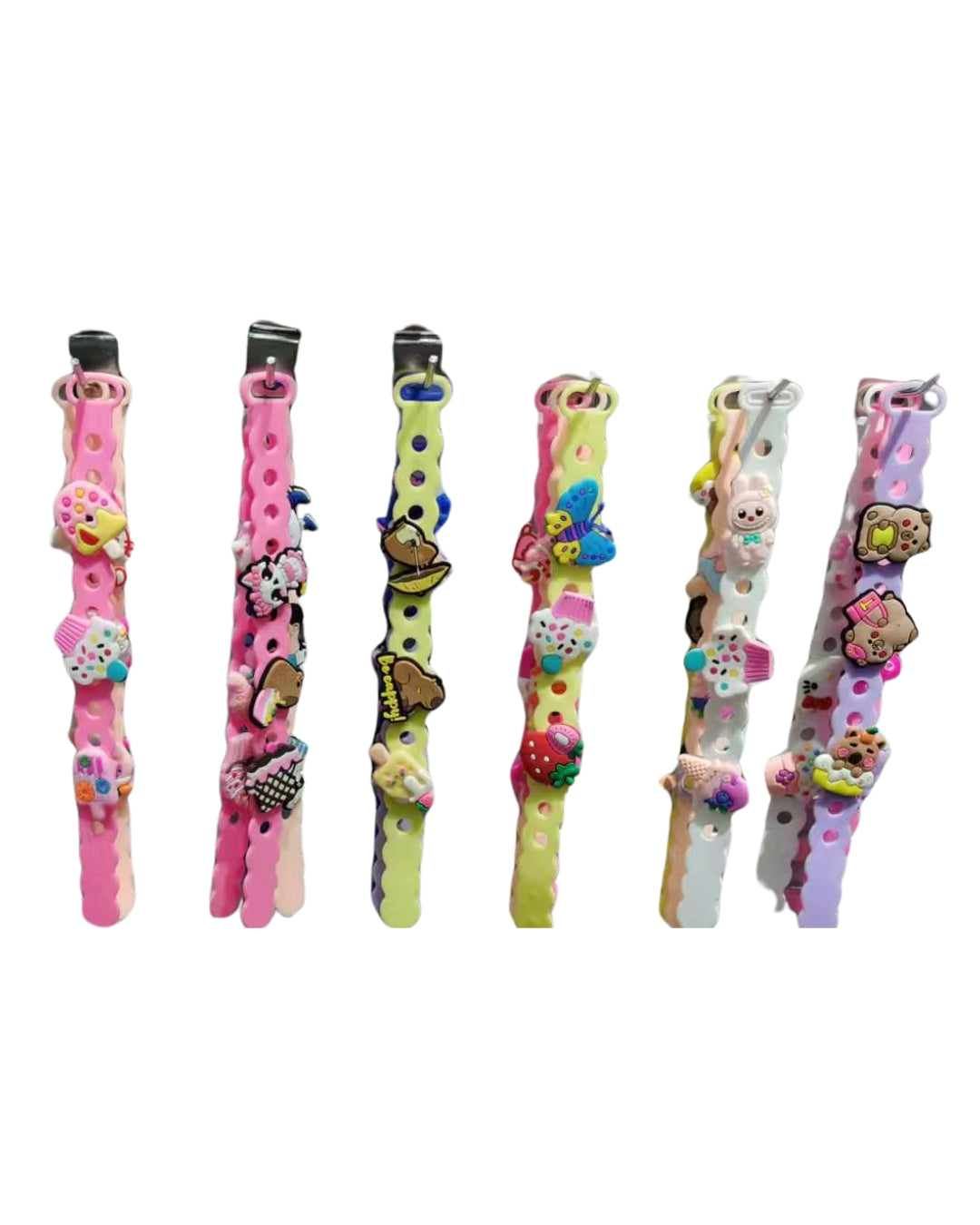 Silicone Charm Bracelet (Assorted)