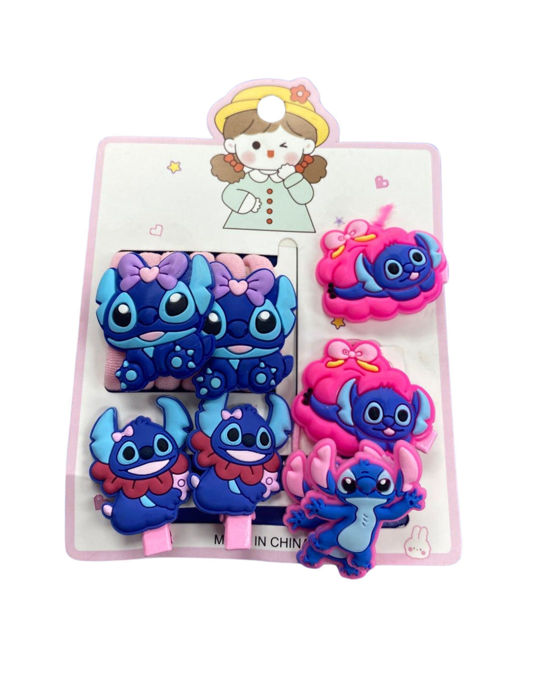 Stitch Character Hair Clips