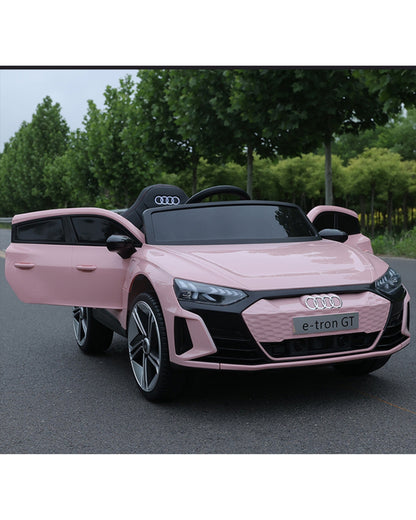 12V Audi Ride-On Car – Pink