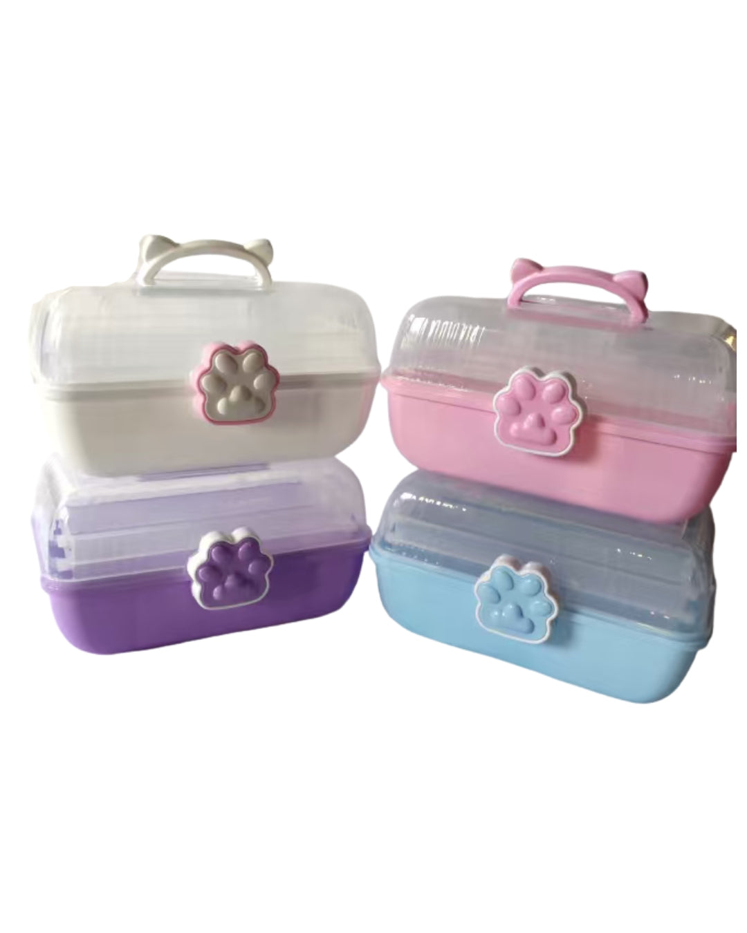 Cat-Handle Portable Storage Organizer (Assorted)