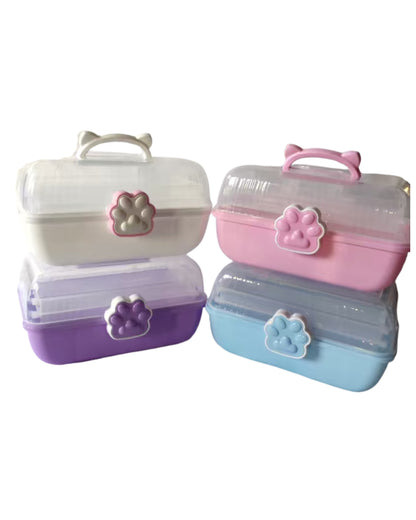 Cat-Handle Portable Storage Organizer (Assorted)