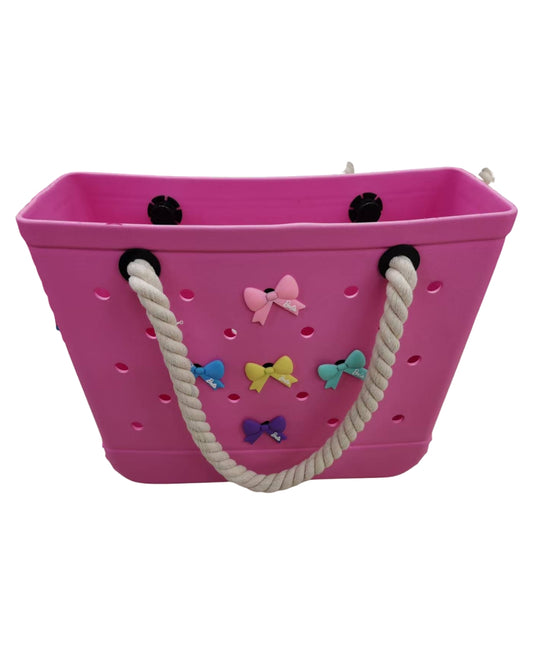 Beach Tote Bag with Charms (Assorted)