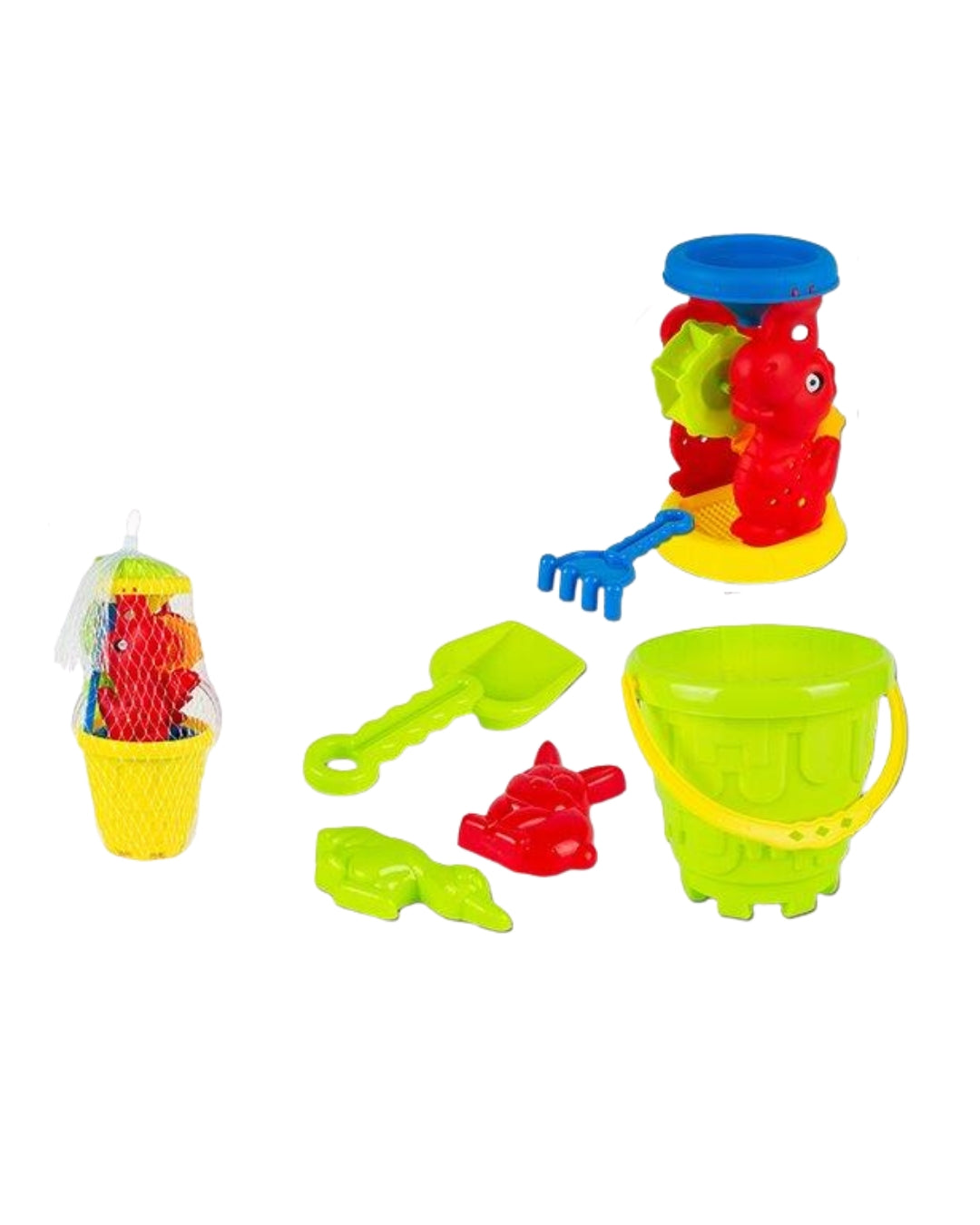 Beach Toy Set with Bucket