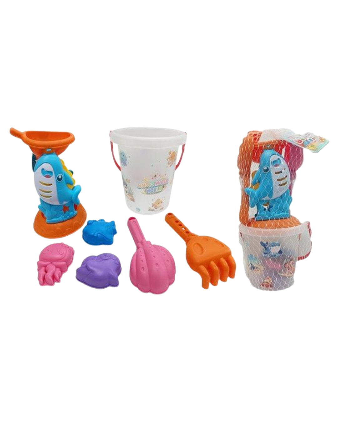 Happy Fish Beach Sand Toy Set
