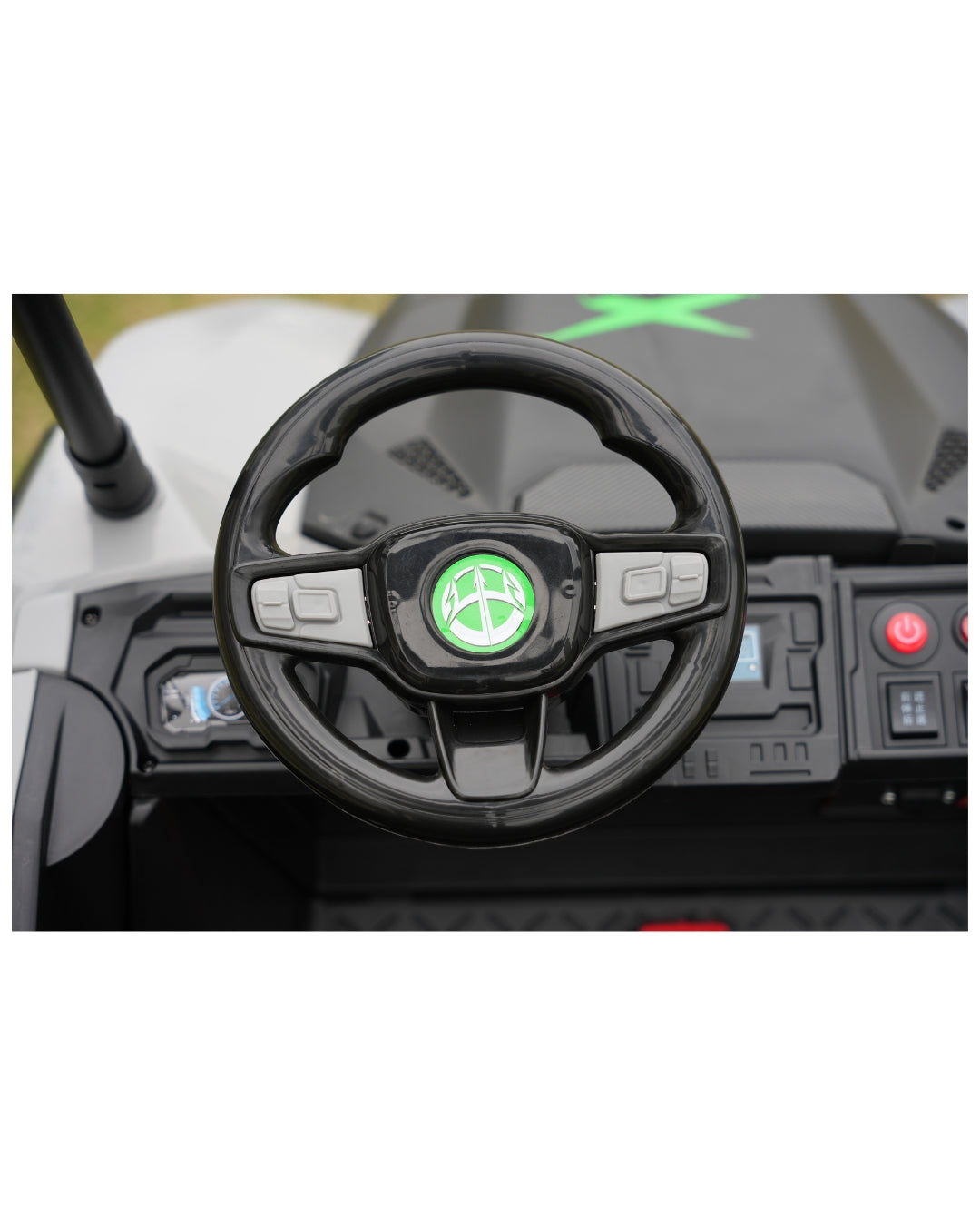 2-Seater Electric UTV Buggy - Red