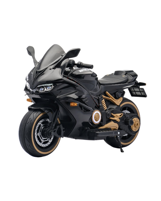 Electric Ride-On Motorcycle - Black