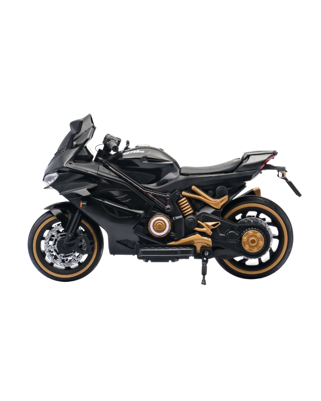 Electric Ride-On Motorcycle - Black