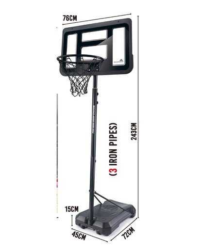 Adjustable Basketball Hoop Set