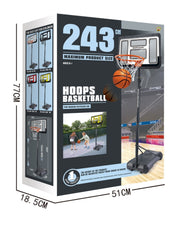 Adjustable Basketball Hoop Set