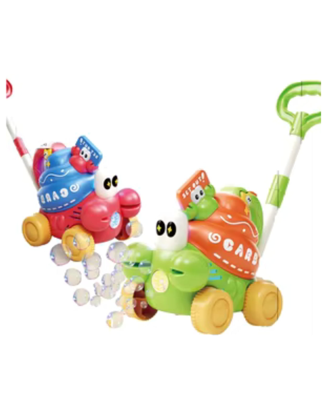 Electric Bubble Machine Push Toy