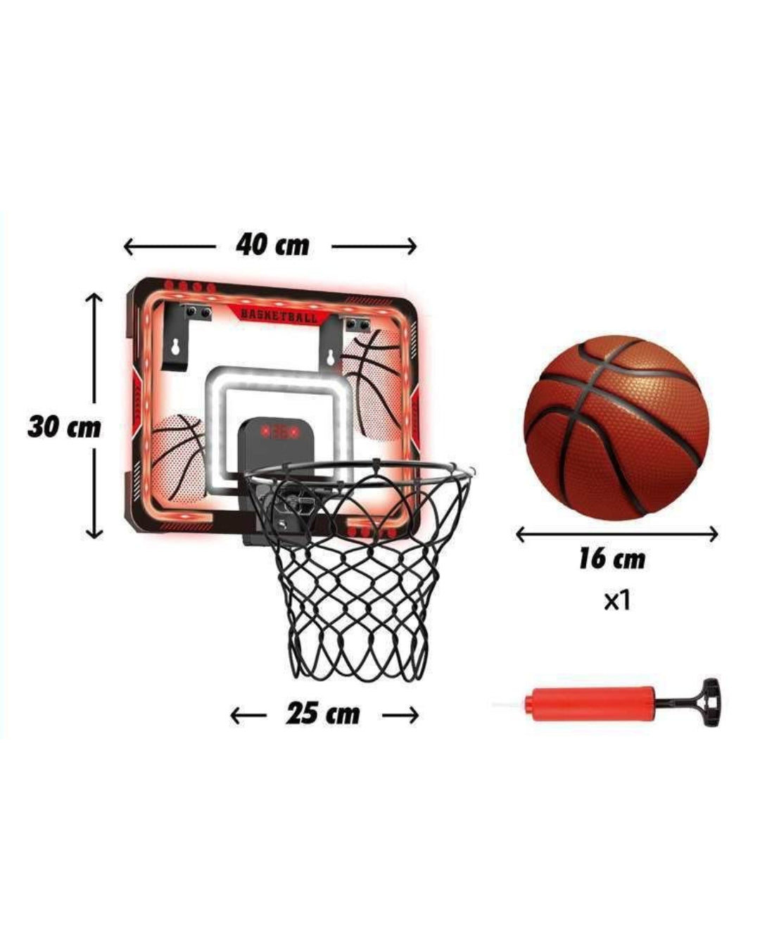 Electronic Scoring Basketball Board