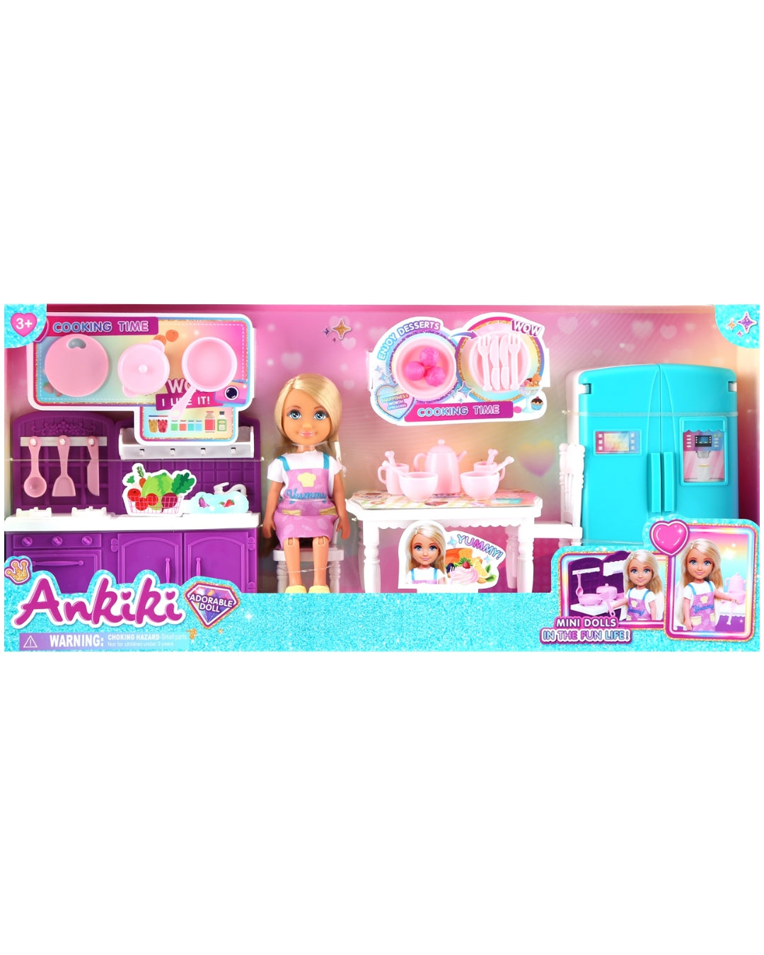 Ankiki Cooking Doll Playset