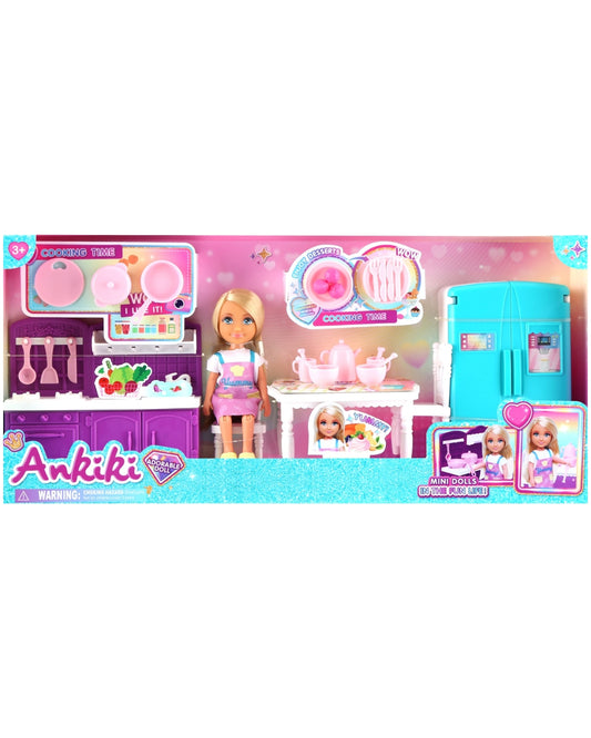 Ankiki Cooking Doll Playset