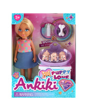 Ankiki Puppy Love Doll Playset